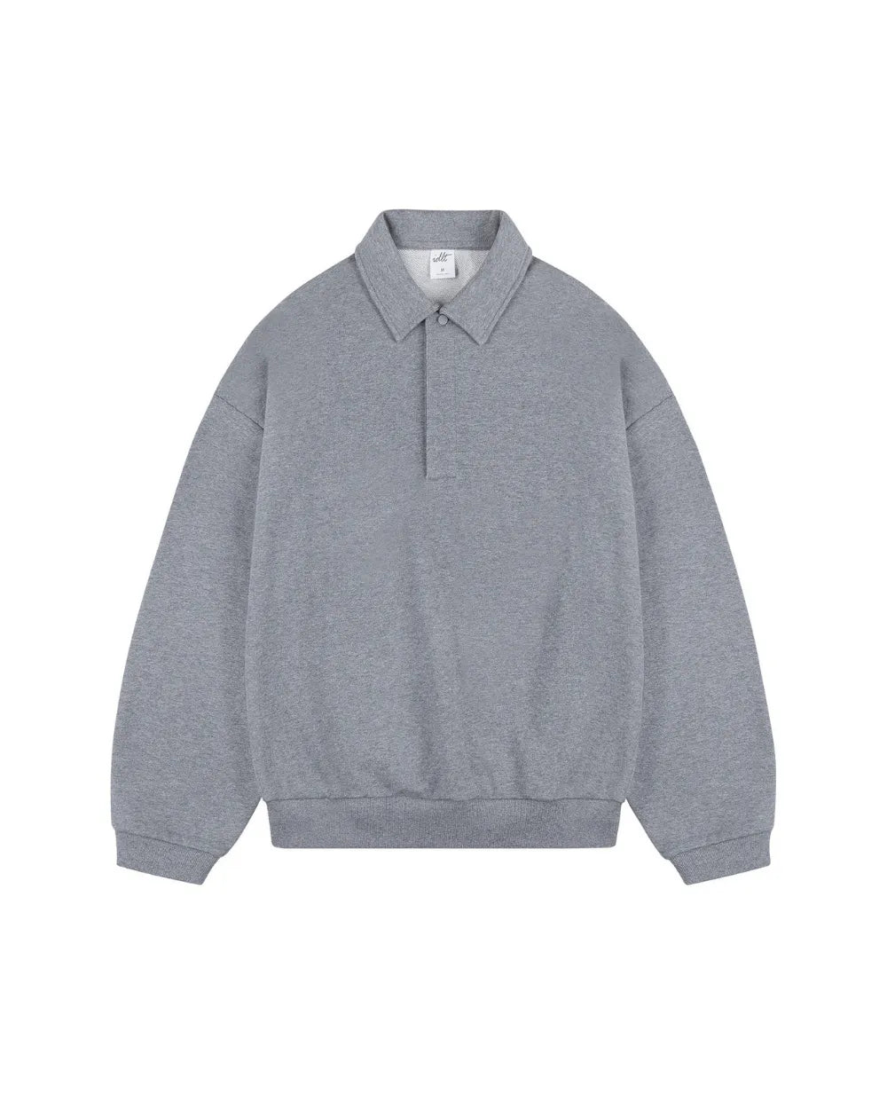 COLLAR SWEAT LOOSE POLO W1855