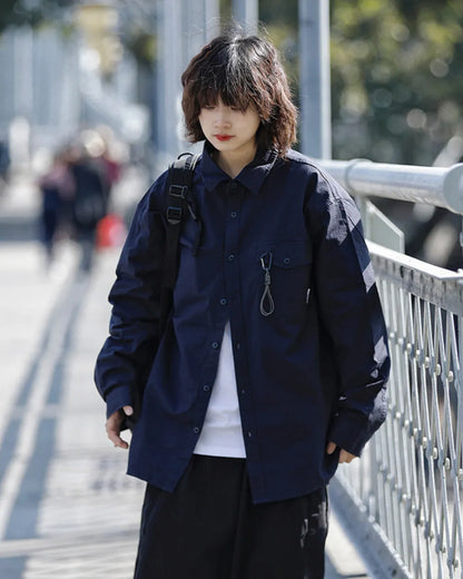 CARABINER POCKET LONG SLEEVE SHIRT W1830