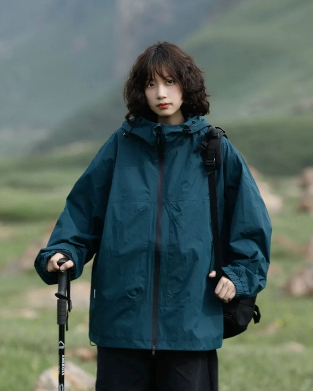 NYLON HOODED TACTICAL JACKET W1901