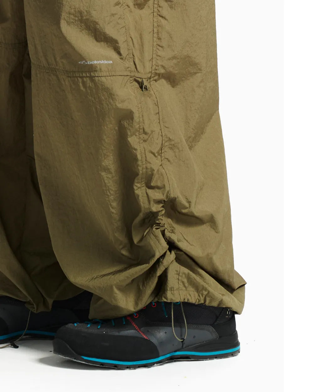 NYLON WIDE SNOW PANTS W1894