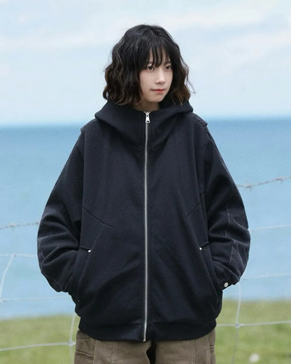 HEAVYWEIGHT FULL ZIP HOODIE W1931