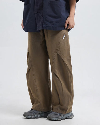TUCK WIDE PANTS W1788