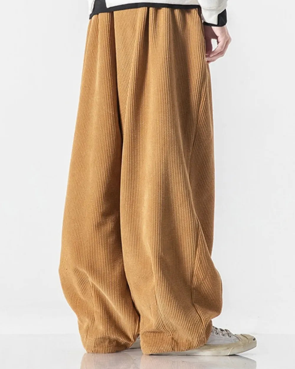 CORDUROY WIDE PANTS W1964