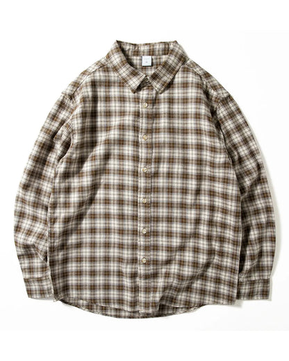 CHECK  FLANNEL SHIRTS W1989