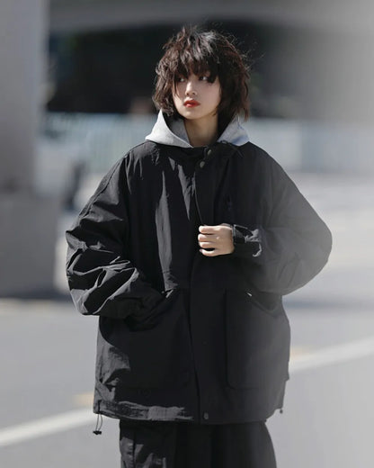 OVERSIZED TACTICAL JACKET W1870
