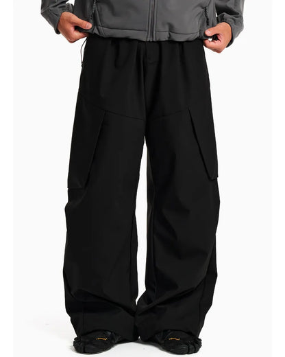 TECH TACTICAL CARGO WIDE PANTS W1961