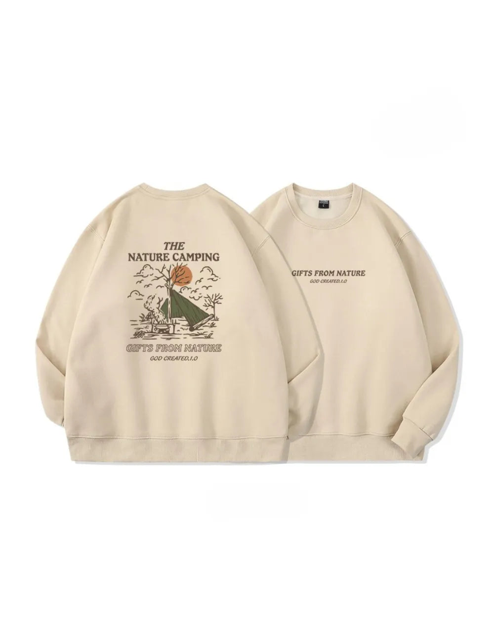 OUTDOOR PRINT SWEATSHIRT W1864