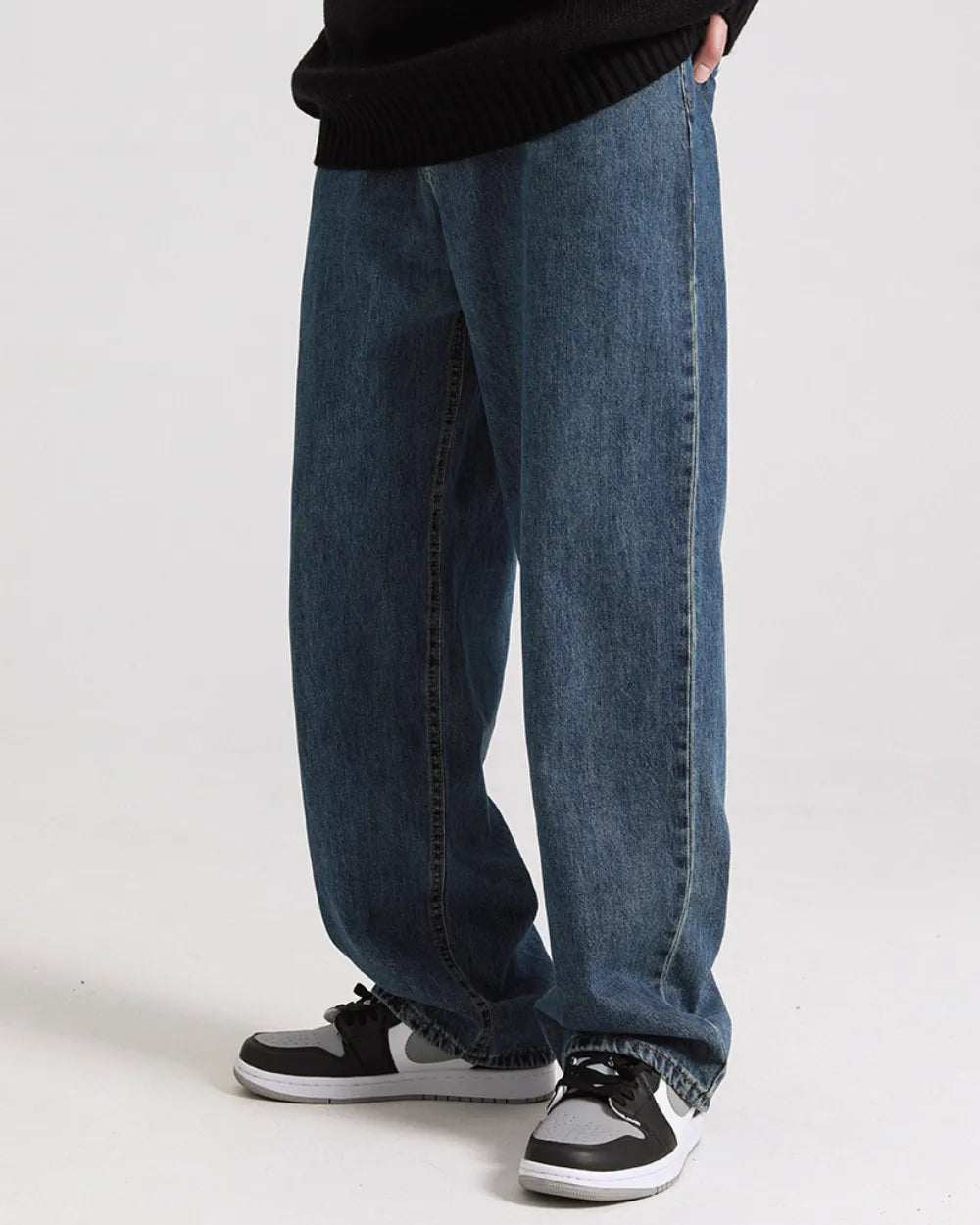 BLUE DENIM PANTS W1883