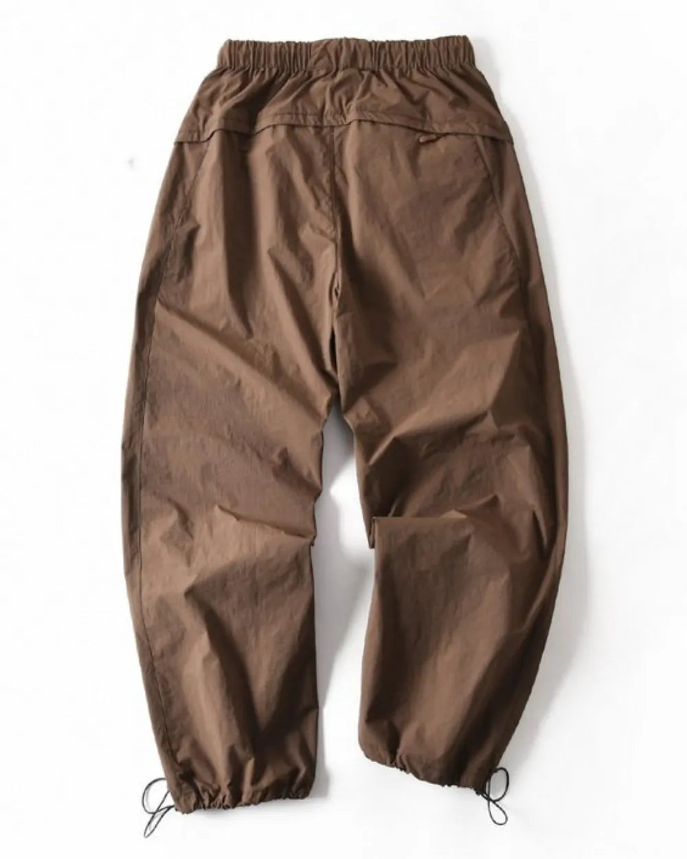 DRAWSTRING WIDE CARGO PANTS W1998
