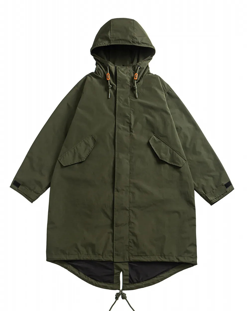 HOODED OVERSIZE PARKA COAT W1978