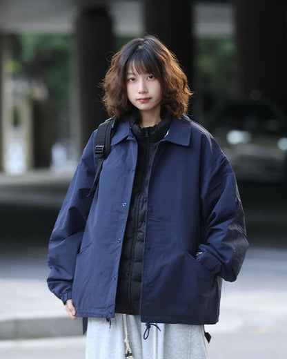 OVERSIZED COACH JACKET W1876