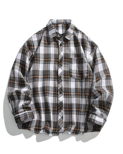 PLAID FLANNEL SHIRT W1973