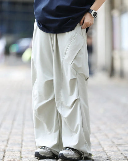 SWITCHING WIDE CARGO PANTS W1811