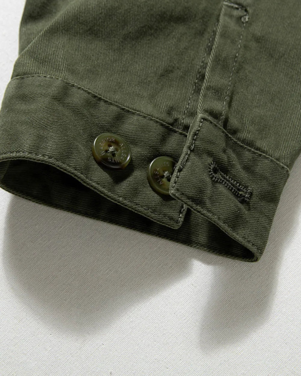 STAND COLLAR WORK SHIRT JACKET W1977