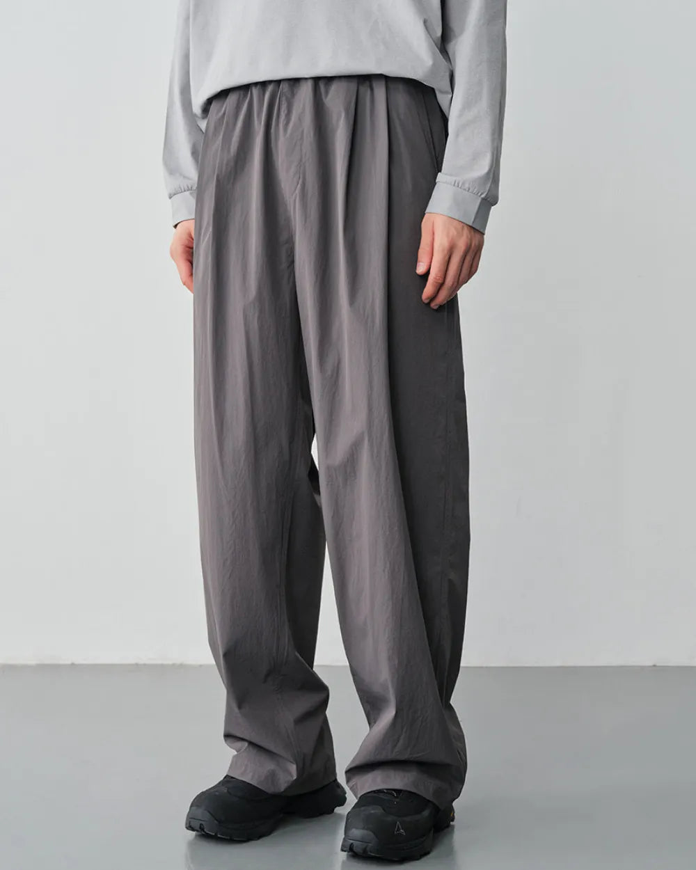 RELAXED TUCK EASY PANTS W1888