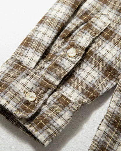 CHECK  FLANNEL SHIRTS W1989