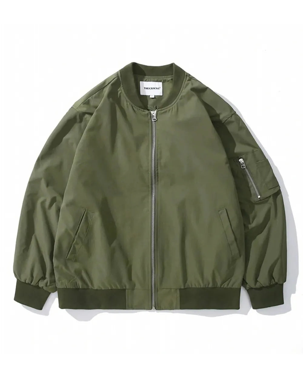 CASUAL BOMBER ZIPPER JACKET W1945