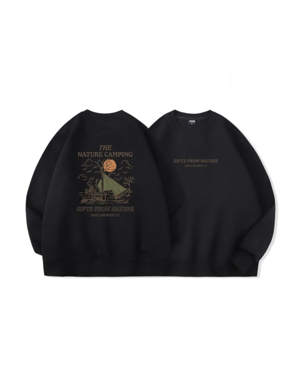 OUTDOOR PRINT SWEATSHIRT W1864