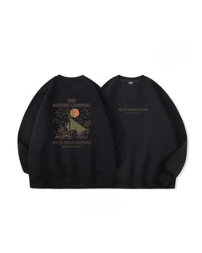 OUTDOOR PRINT SWEATSHIRT W1864