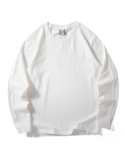 CAMPING EMBROIDERED LOOSE LONG TEE W1975