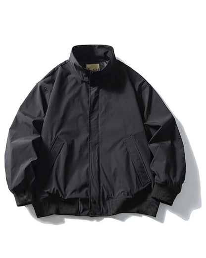 STAND COLLAR CASUAL JACKET W1986