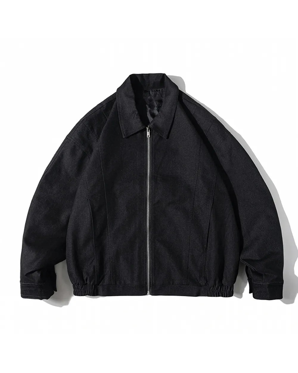 COLLAR ZIPPER LOOSE JACKET W1959