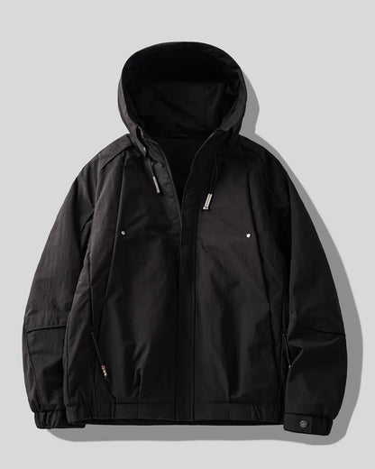 HOODED QUILTED PADDING JACKET W1995