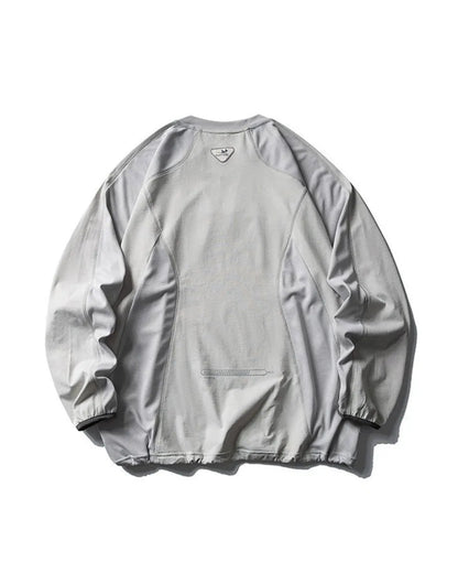 PANELLED TECH LONG TEE W1874