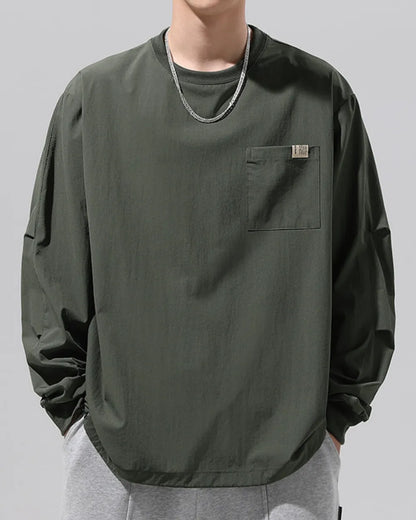 POCKET LONG SLEEVE TEE W1827