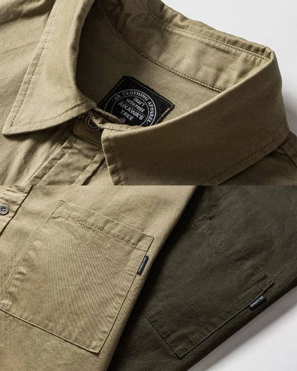 LOOSE WASHED WORK SHIRTS W1854