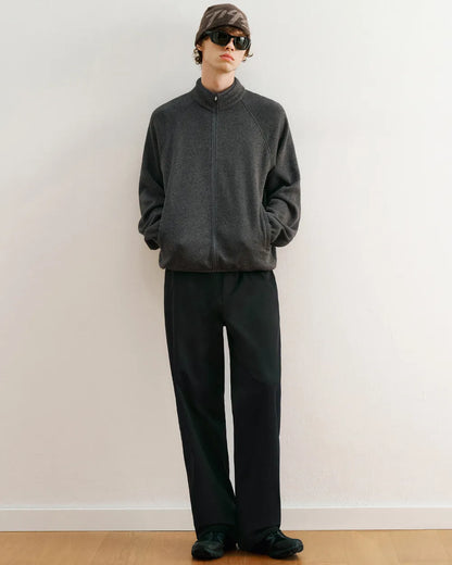 FLEECE STAND ZIP JACKET W1895