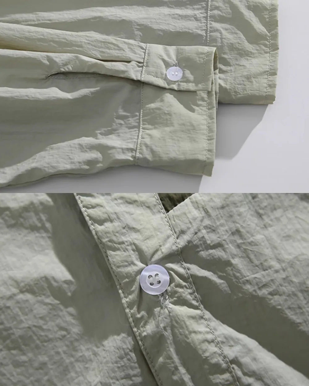 ZIP POCKET LONG SLEEVE SHIRT W1825
