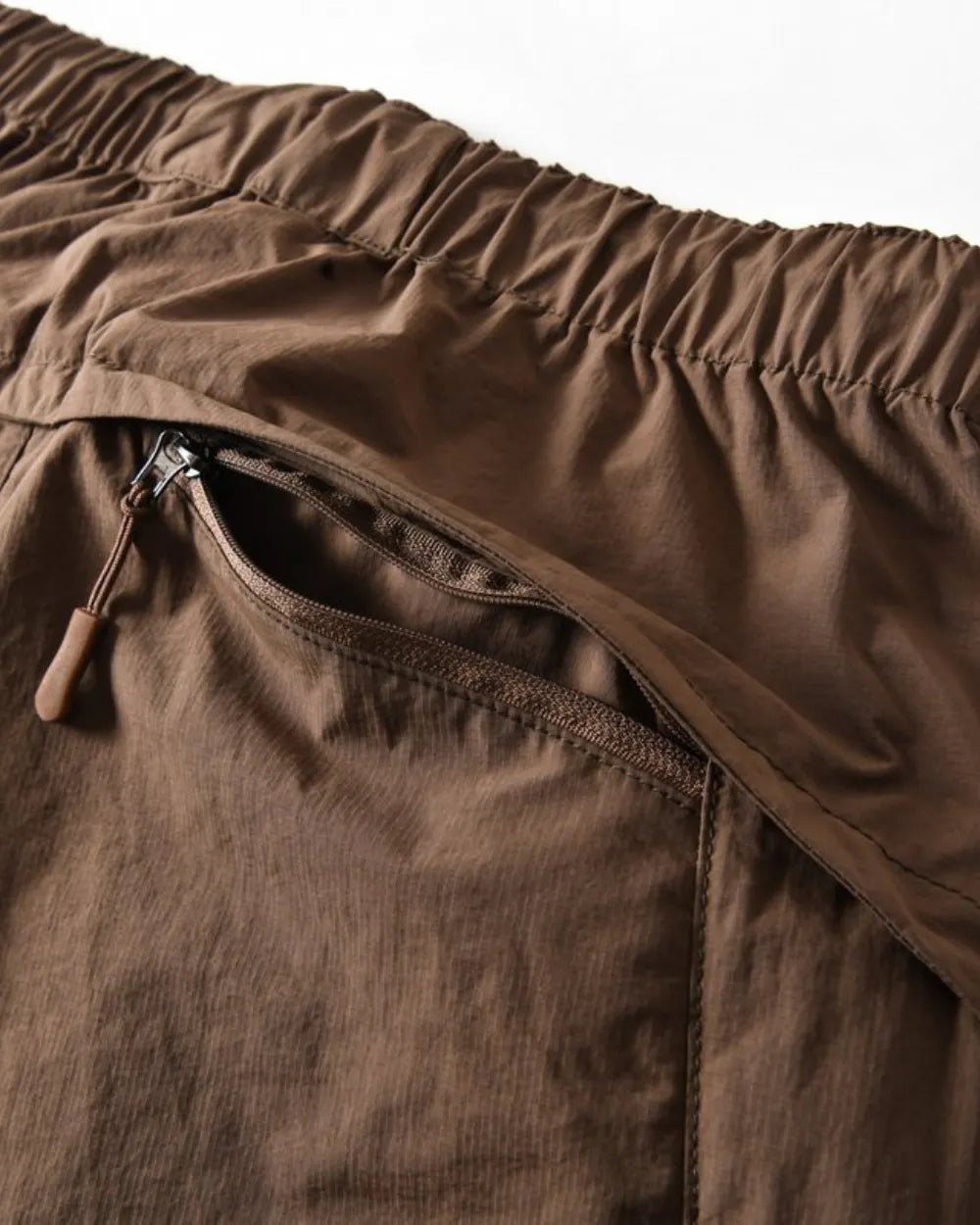 DRAWSTRING WIDE CARGO PANTS W1998