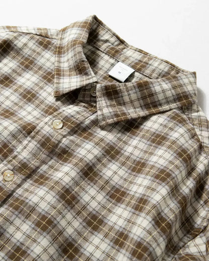 CHECK  FLANNEL SHIRTS W1989