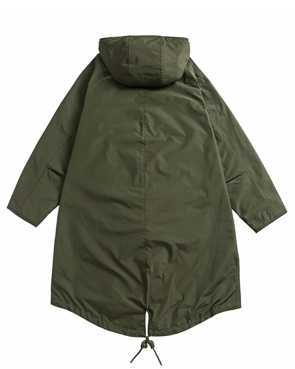 HOODED OVERSIZE PARKA COAT W1978