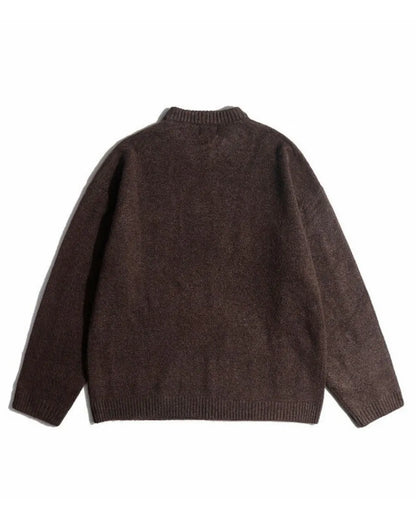 LOOSE FIT KNIT SWEATER W1985