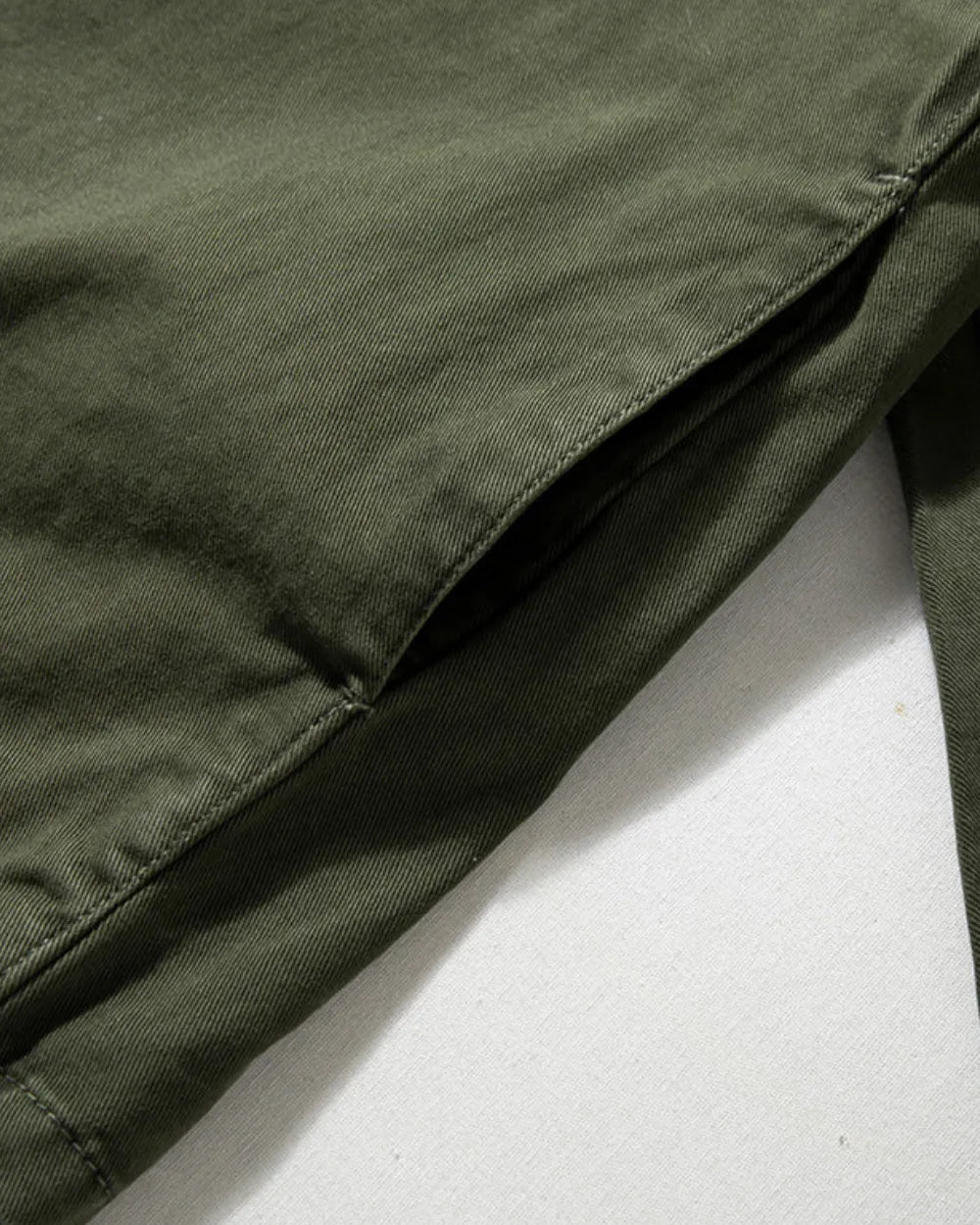 STAND COLLAR WORK SHIRT JACKET W1977