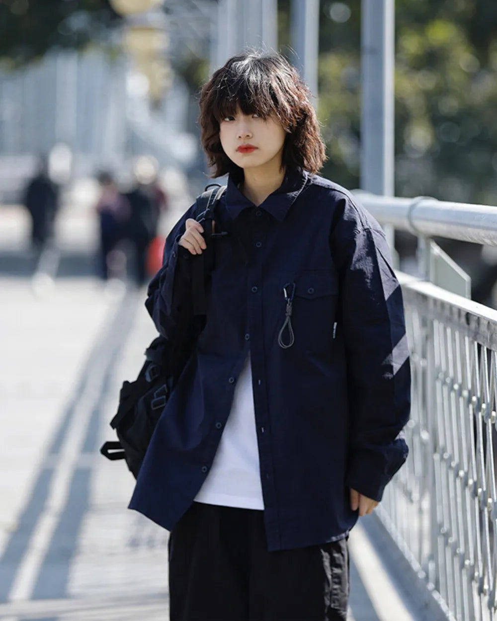 CARABINER POCKET LONG SLEEVE SHIRT W1830