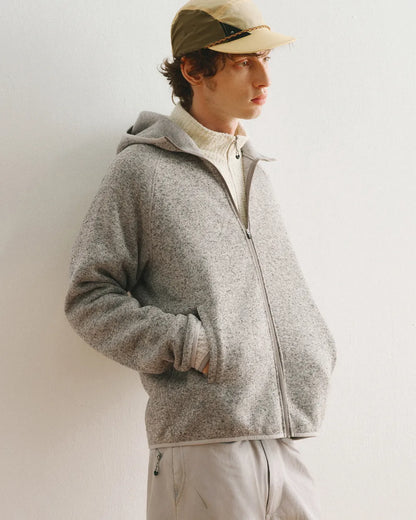 FLEECE HOODED ZIP JACKET W1896