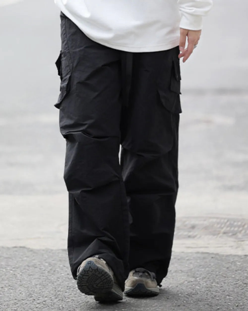LOOSE FIT TACTICAL CARGO PANTS W1872