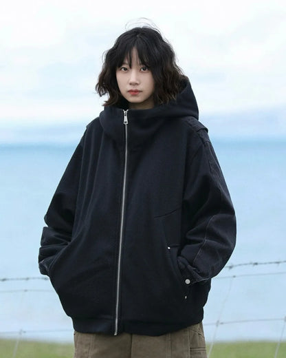 HEAVYWEIGHT FULL ZIP HOODIE W1931