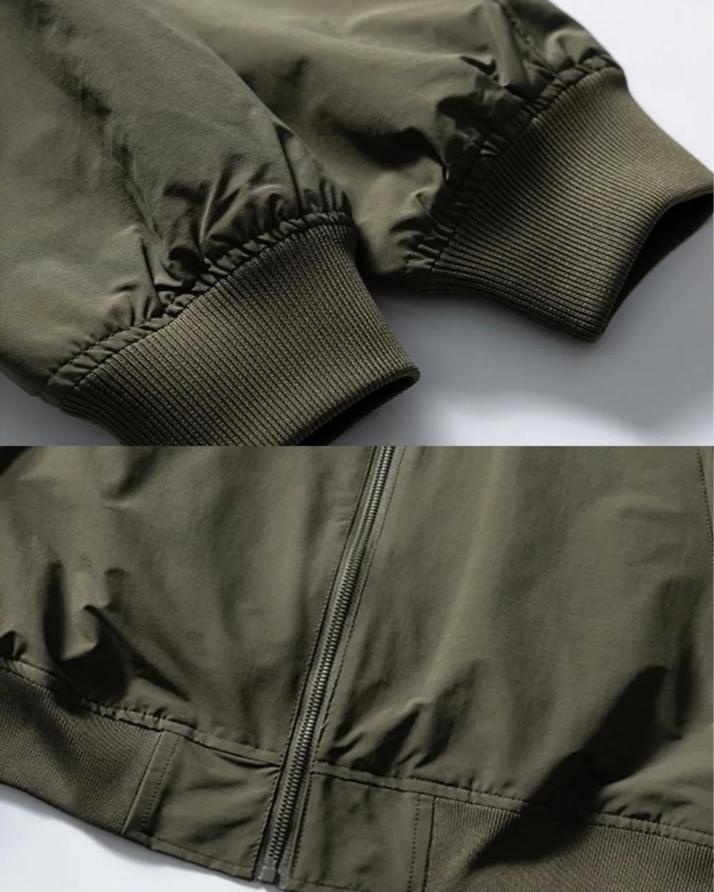 CASUAL ZIP UP ZIPPER JACKET W1925