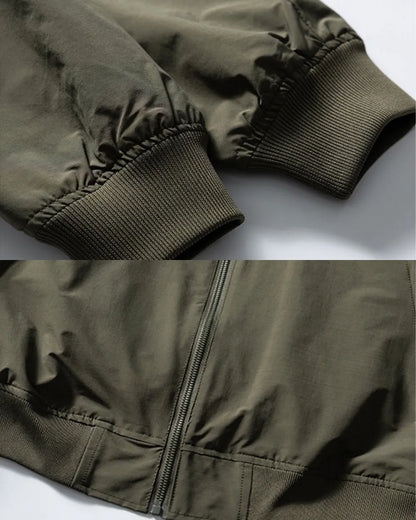 CASUAL ZIP UP ZIPPER JACKET W1925