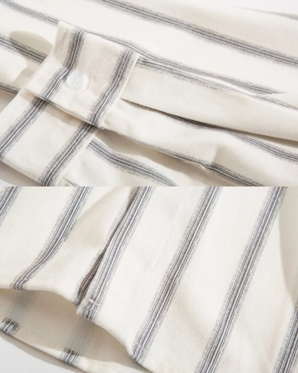 STRIPE LONG SLEEVE SHIRT W1820