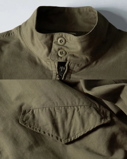STAND COLLAR ZIP JACKET W1993