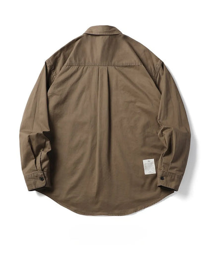 VINTAGE WASHED WORK SHIRTS W1847