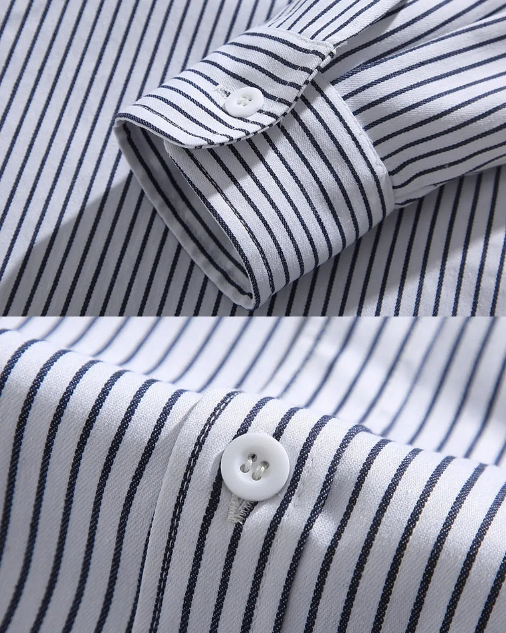 STRIPE LONG SLEEVE SHIRT W1826