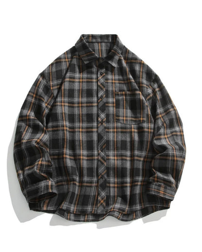 PLAID FLANNEL SHIRT W1973