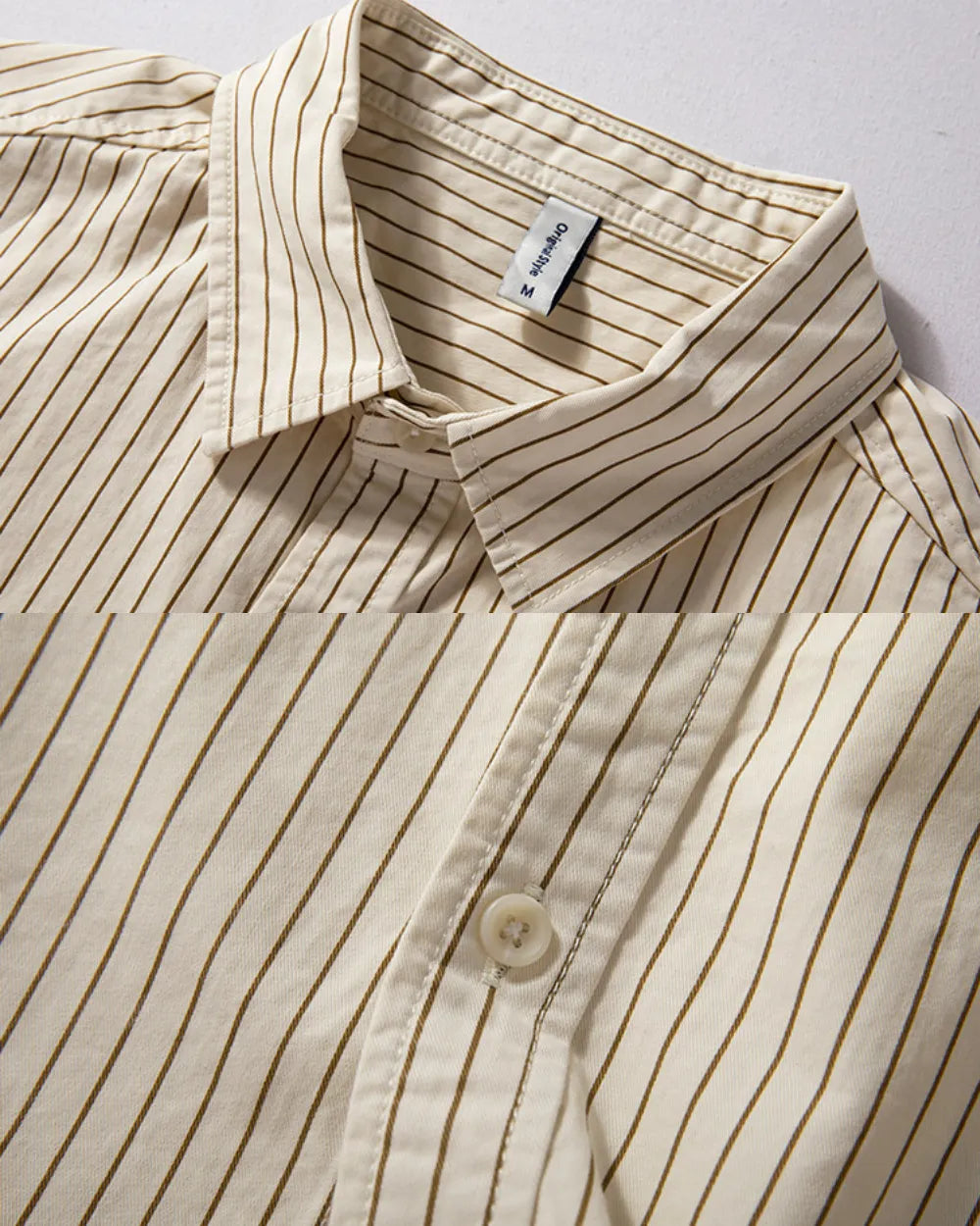 STRIPE LOOSE FIT SHIRTS W1988