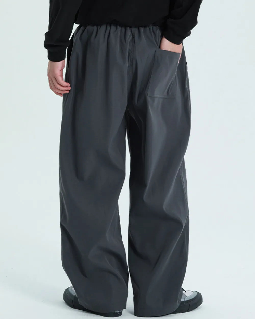 TUCK BELTED WIDE PANTS W1823